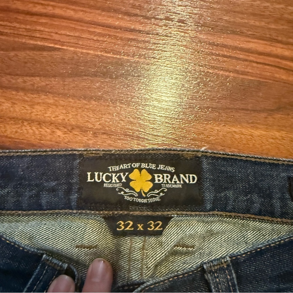 Lucky Brand 221 Slim Straight Men’s Jeans 32x32 – Classic Medium Wash - Picture 5 of 9